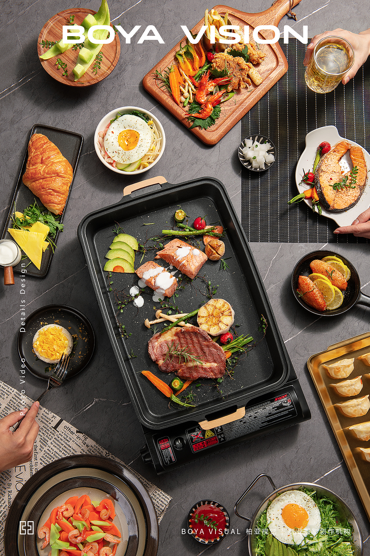 家居厨具摄影 |家用/商用卡式炉 X BOYA 视觉创作
