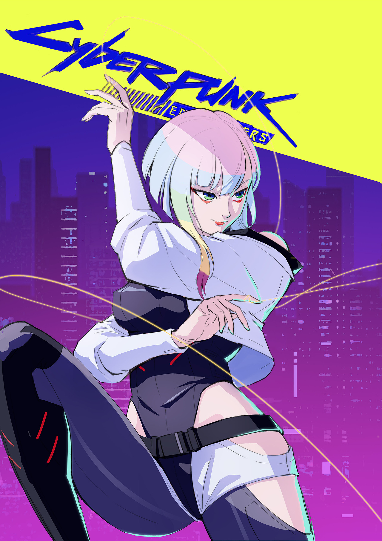 cyberpunk fan art（图ZMzIxMjU5MzA4） - 概念设定 - 站酷设计师lylylyang原创素材 - 站酷ZCOOL