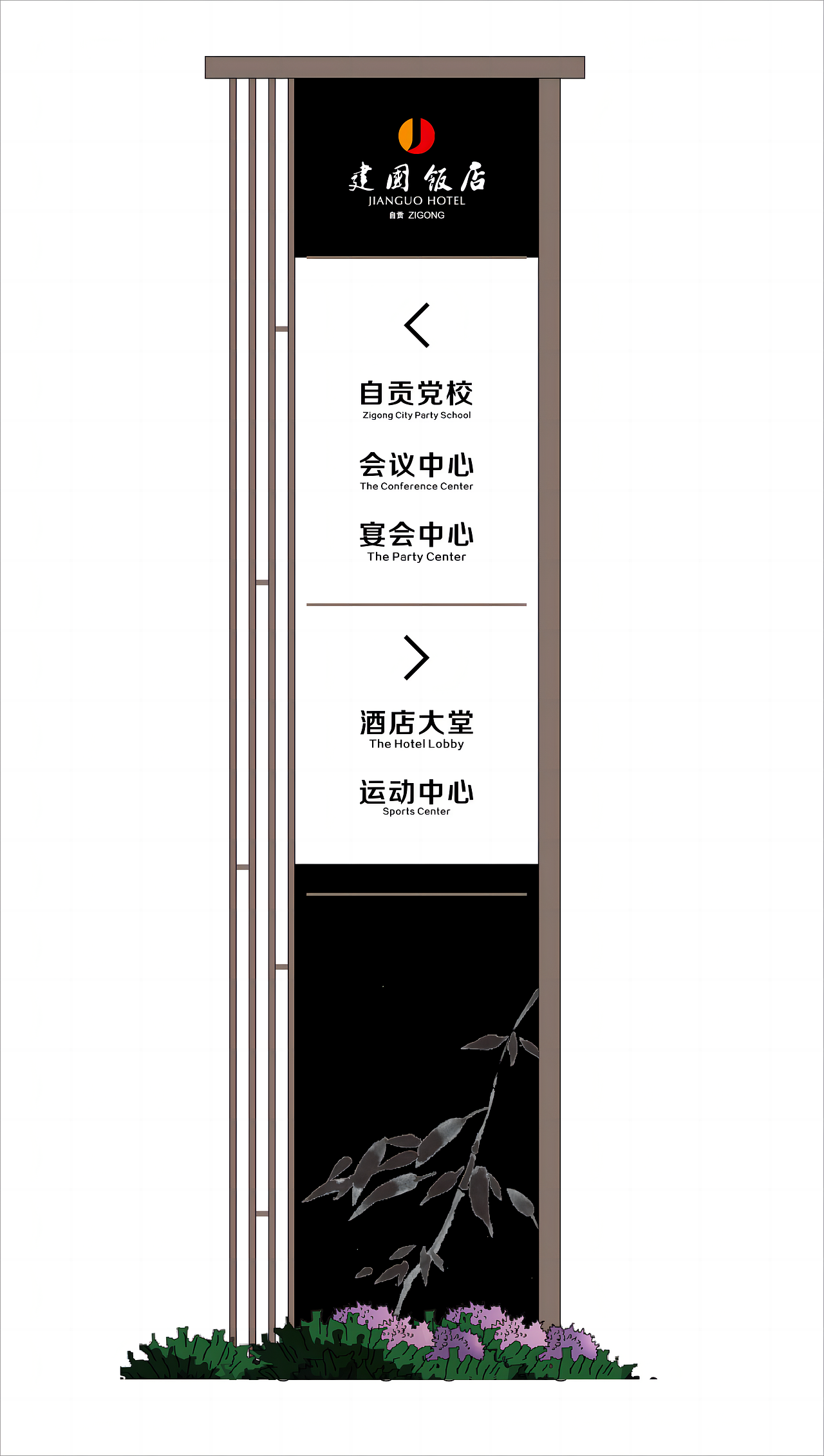 建国饭店导视系统