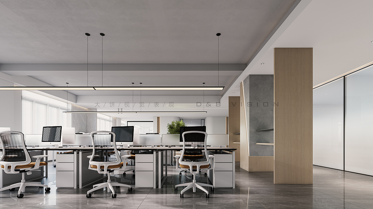 工裝辦公樓設計（圖ZMzM4NDM5MDEy） - 商業(yè)空間設計 - 站酷設計師大餅視覺表現(xiàn)原創(chuàng)素材 - 站酷ZCOOL