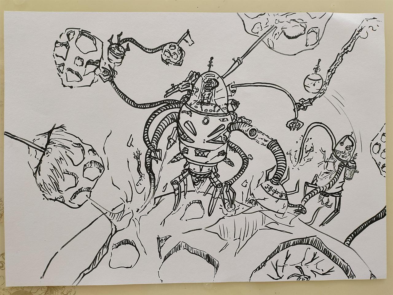 手绘速写打卡-D19