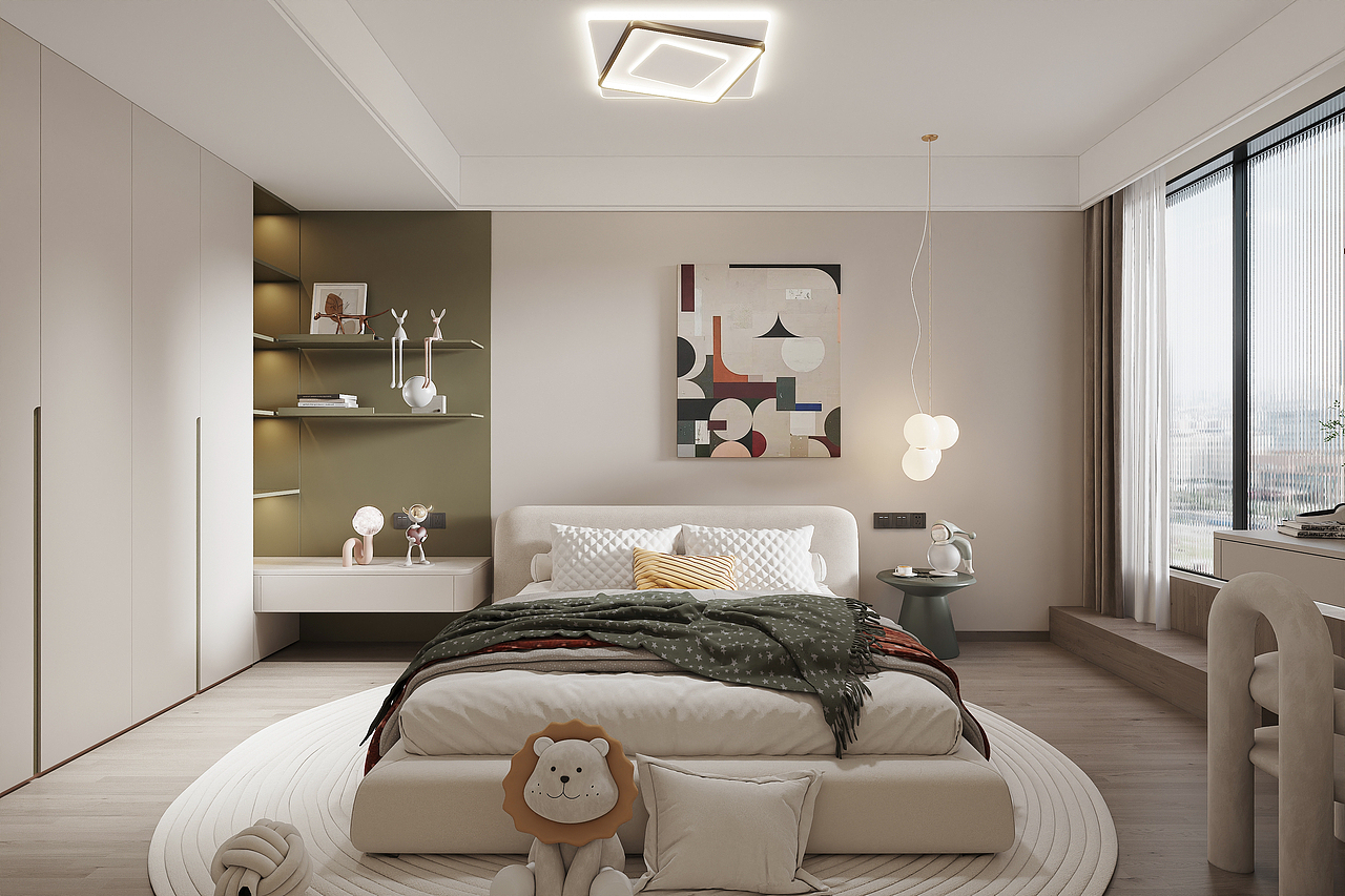 3D2022 效果图（图ZMzQ4NjM3NDc2） - 家装设计 - 站酷设计师阿牛34原创素材 - 站酷ZCOOL