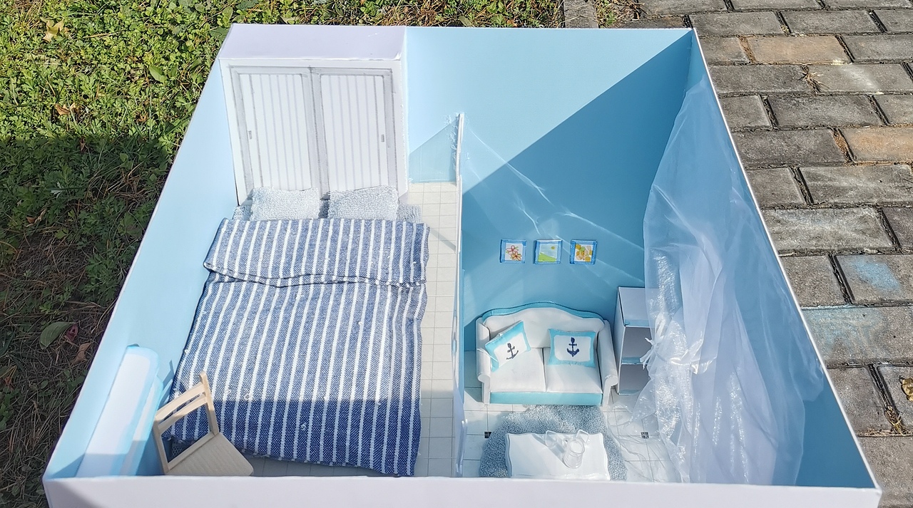 loft公寓模型制作