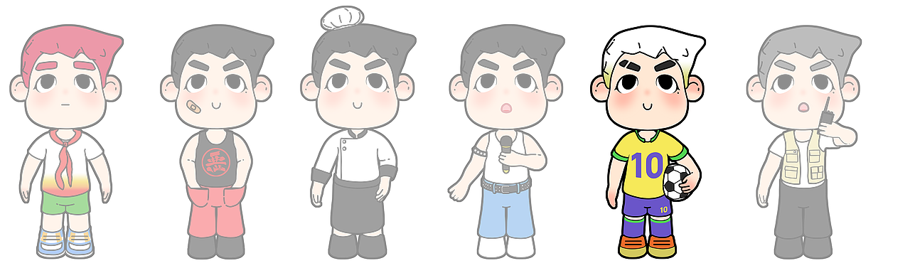 SHANGSHIBOY梦想职业系列盲盒设计(非商业)