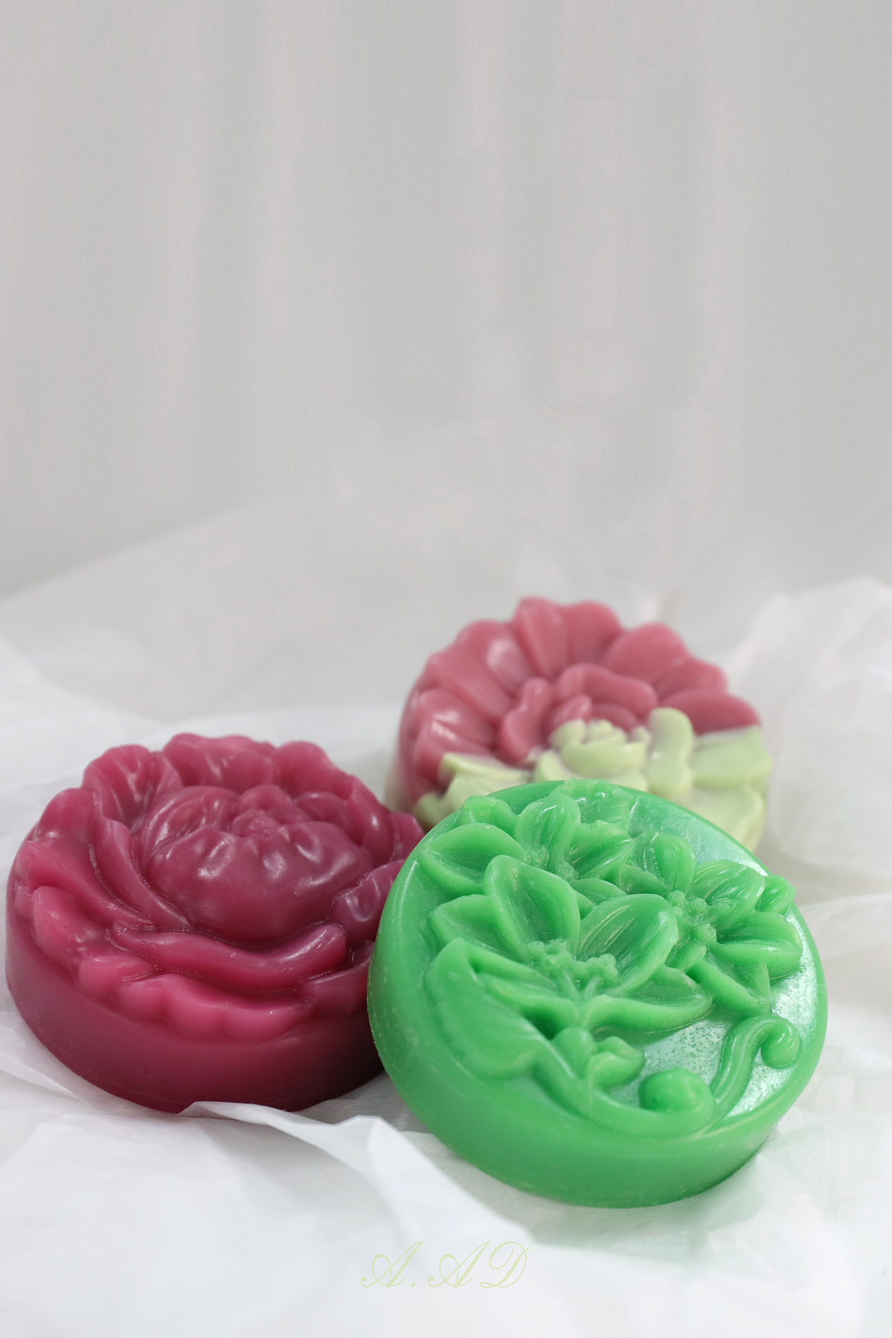 手工皂礼盒·鲜花皂