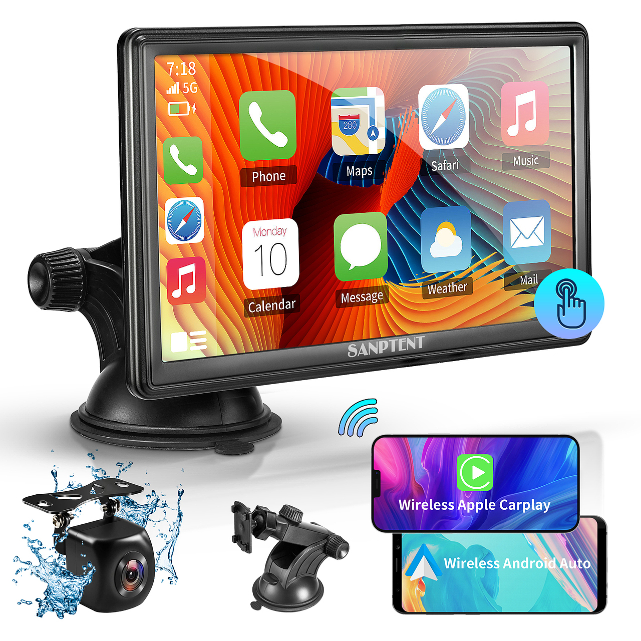 汽车监视器亚马逊主图A+设计产品拍摄