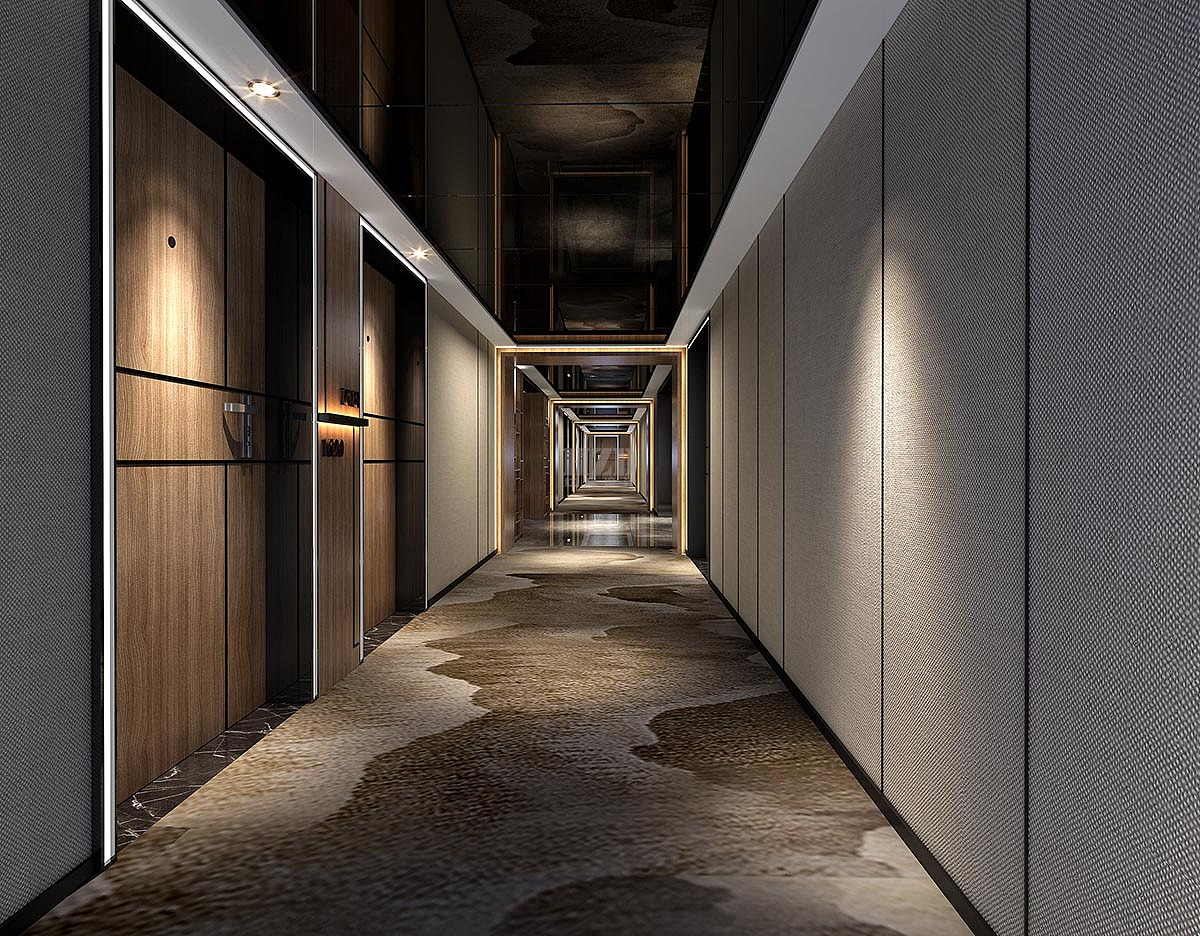 重庆乐颂精品酒店-汉中专业酒店设计公司|红专设计（图ZMzA0NTQ3Nzky） - 酒店餐饮设计 - 站酷设计师红专设计更懂酒店原创素材 - 站酷ZCOOL