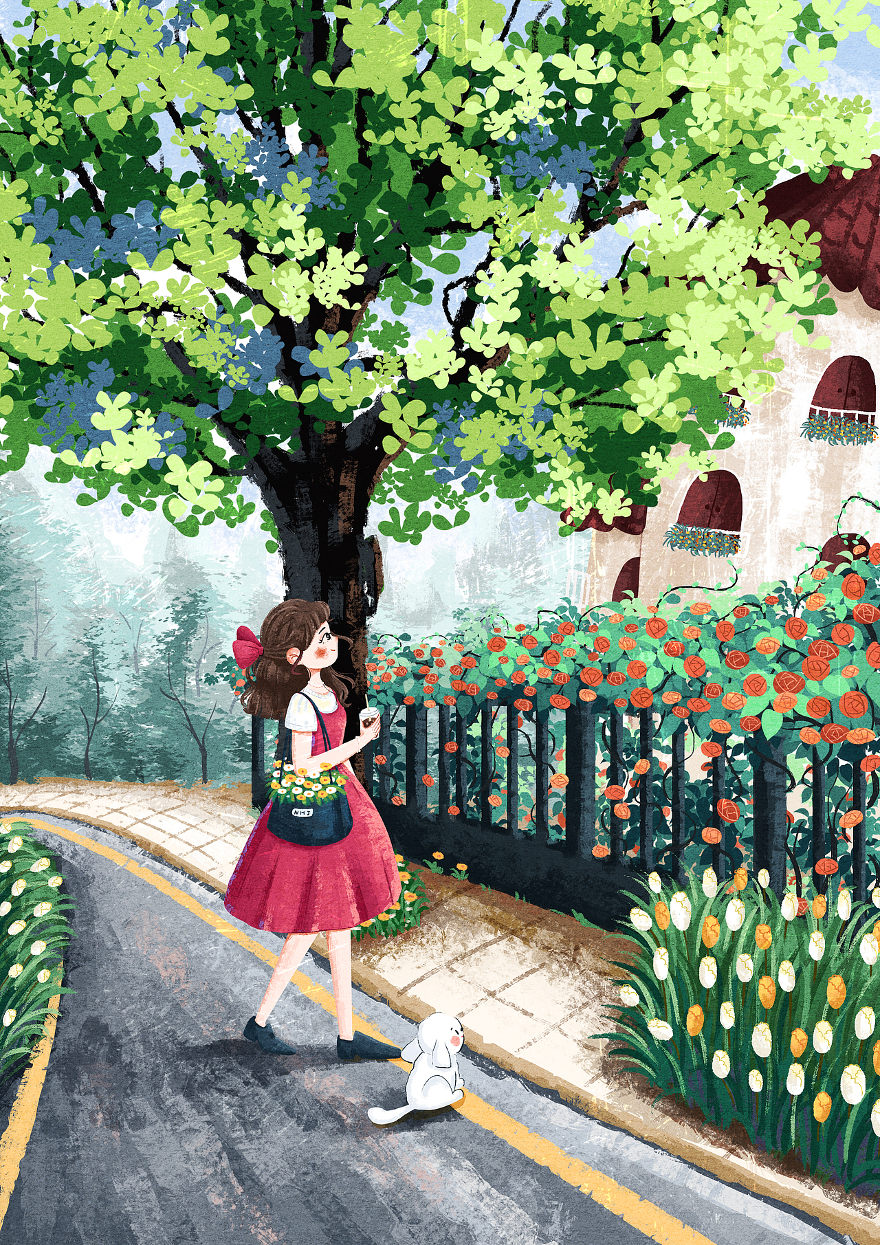 季节人物风景（图ZMzQyMTg0MzA0） - 创作习作 - 站酷设计师niuhuajiaohp原创素材 - 站酷ZCOOL