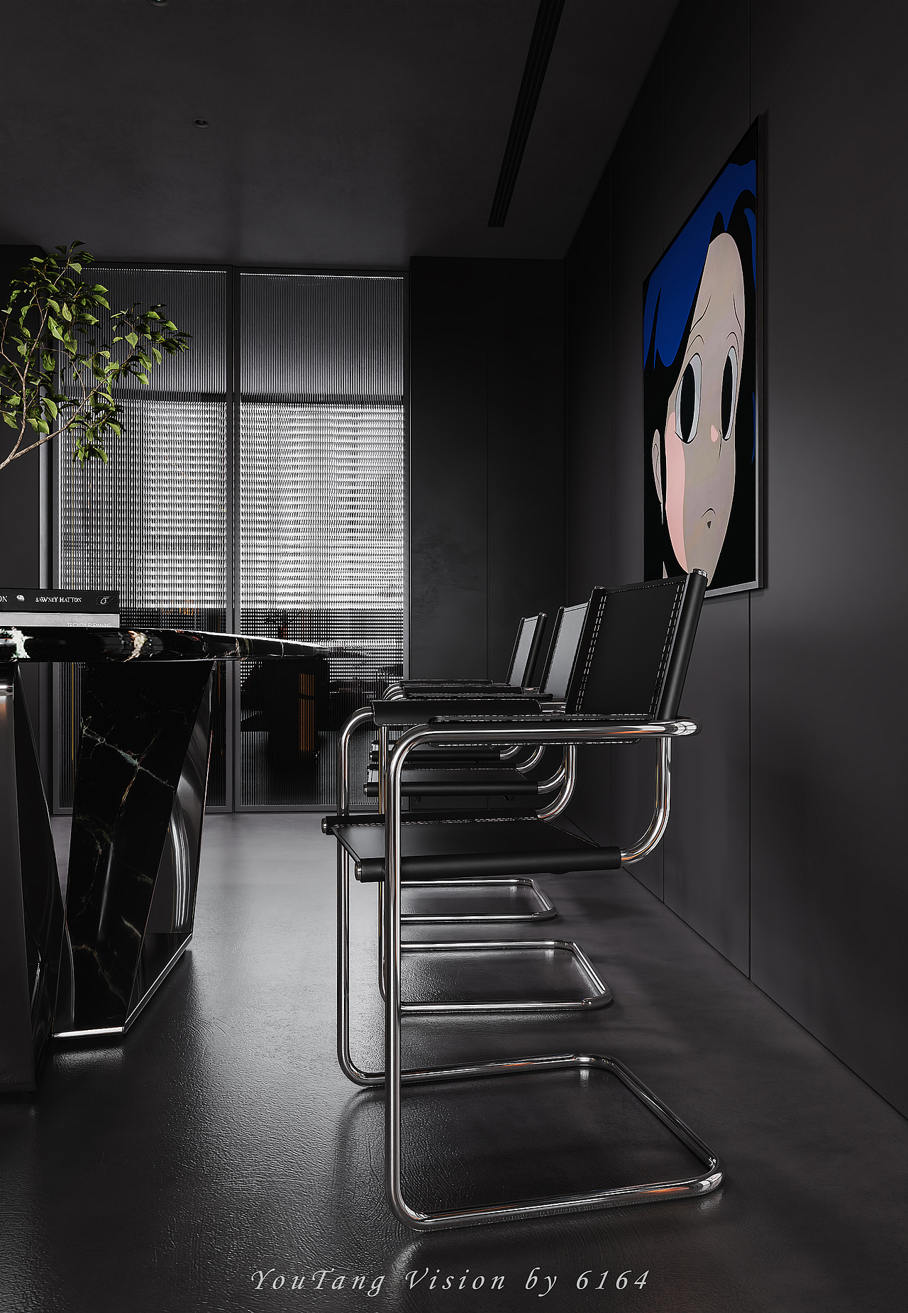 优躺设计 | 暗黑极简风