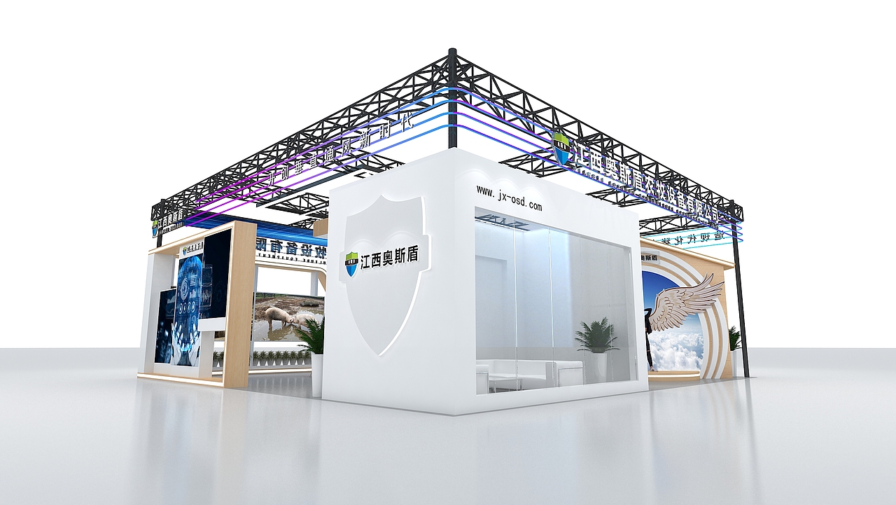 畜牧展江西奥斯盾畜（图ZMjk5Mzk4MzY0） - 展陈设计 - 站酷设计师樱花树下的少年原创素材 - 站酷ZCOOL