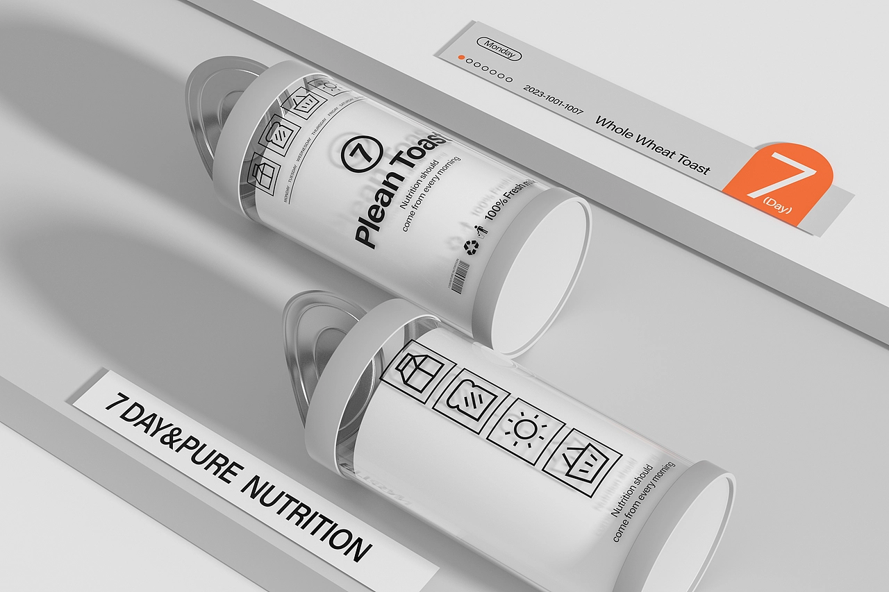 Plean Toast 早餐吐司-餐饮策略视觉设计