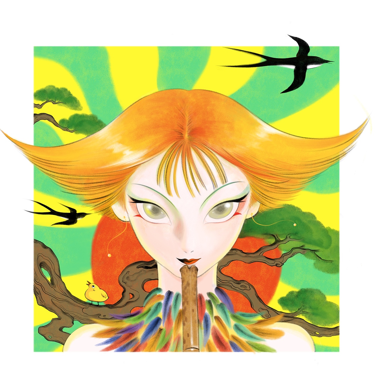 十二生肖插画头像合集