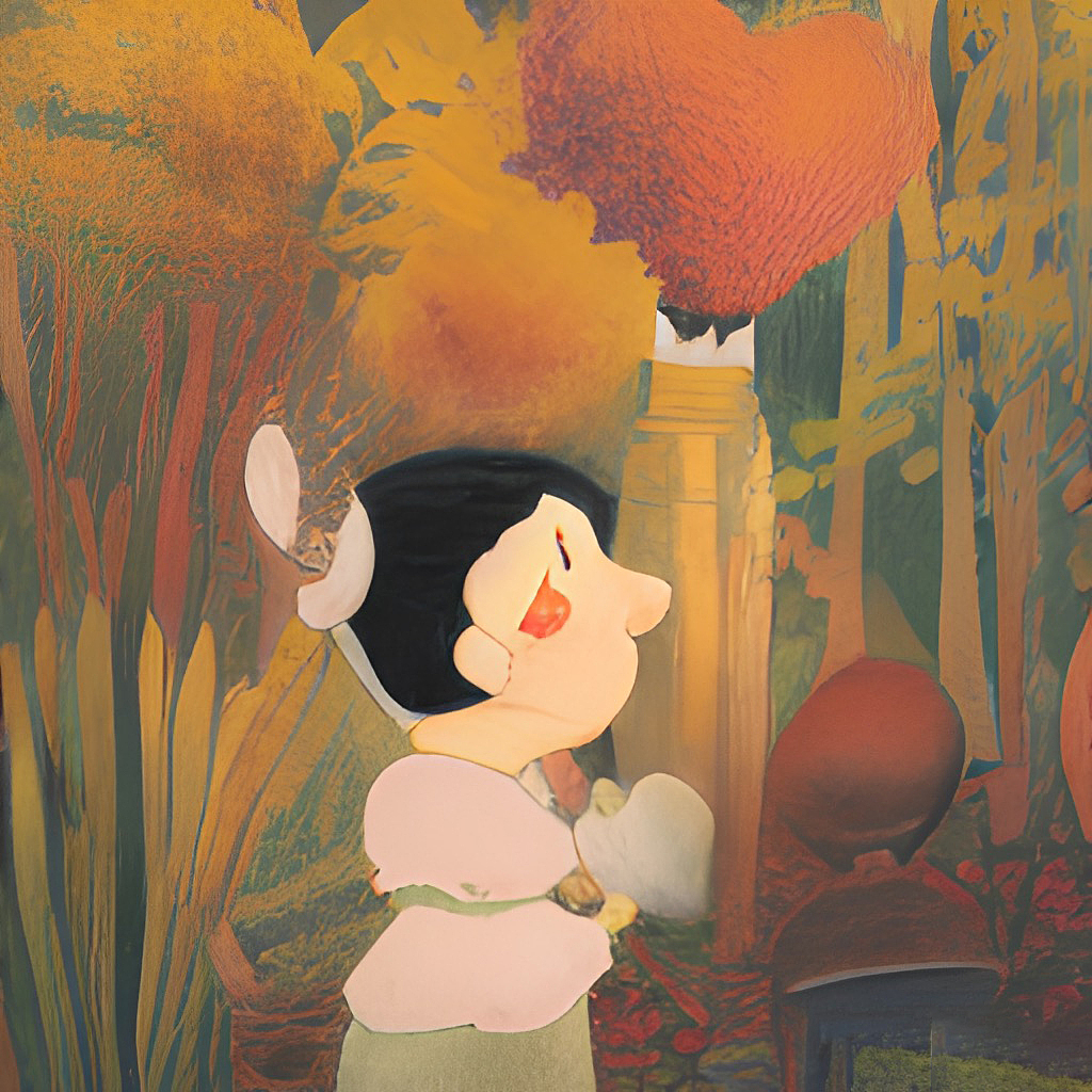 #wow+数字艺术nft西方艺术史派别风格插画装饰画