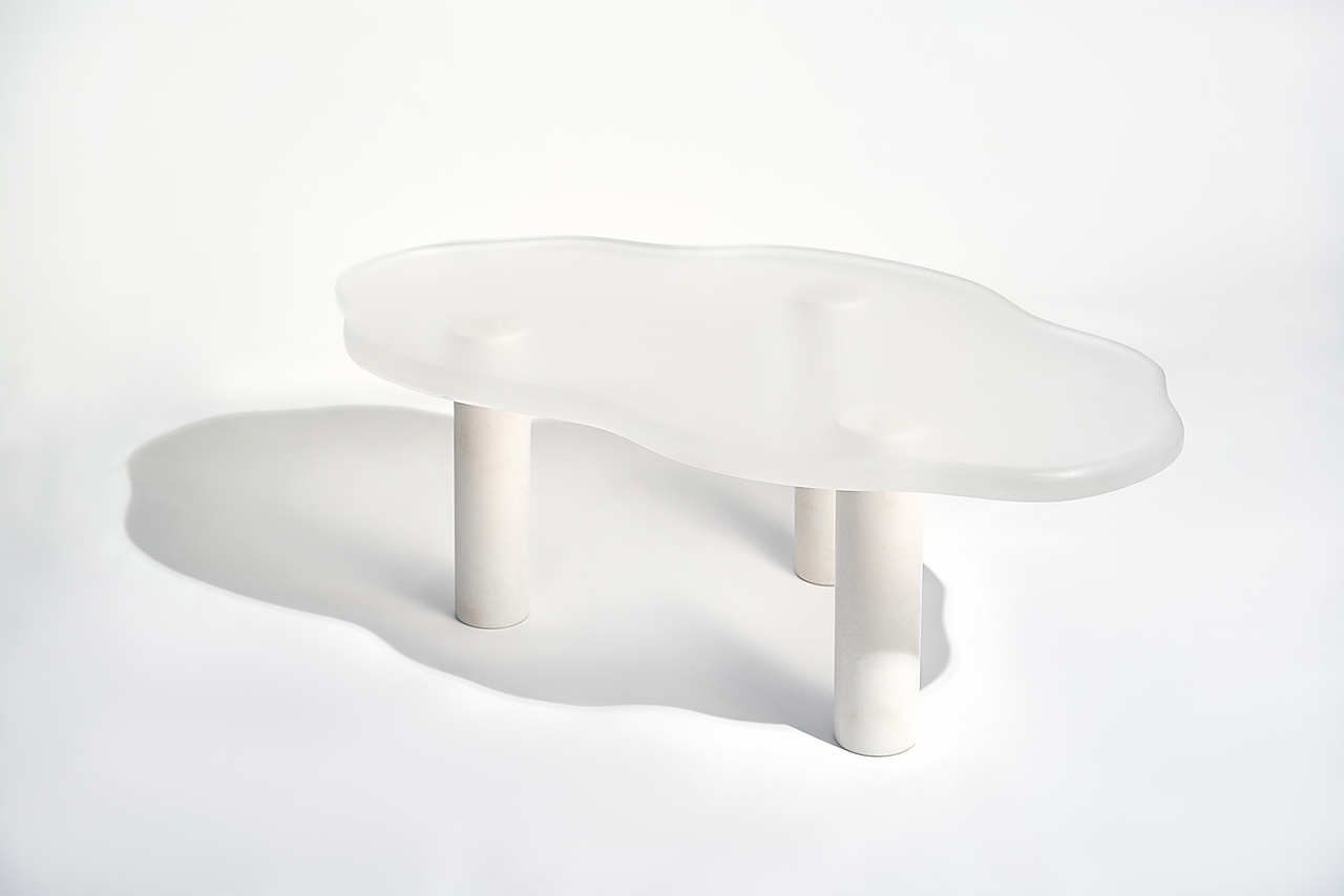 产品摄影 | 极简 设计 水晶桌