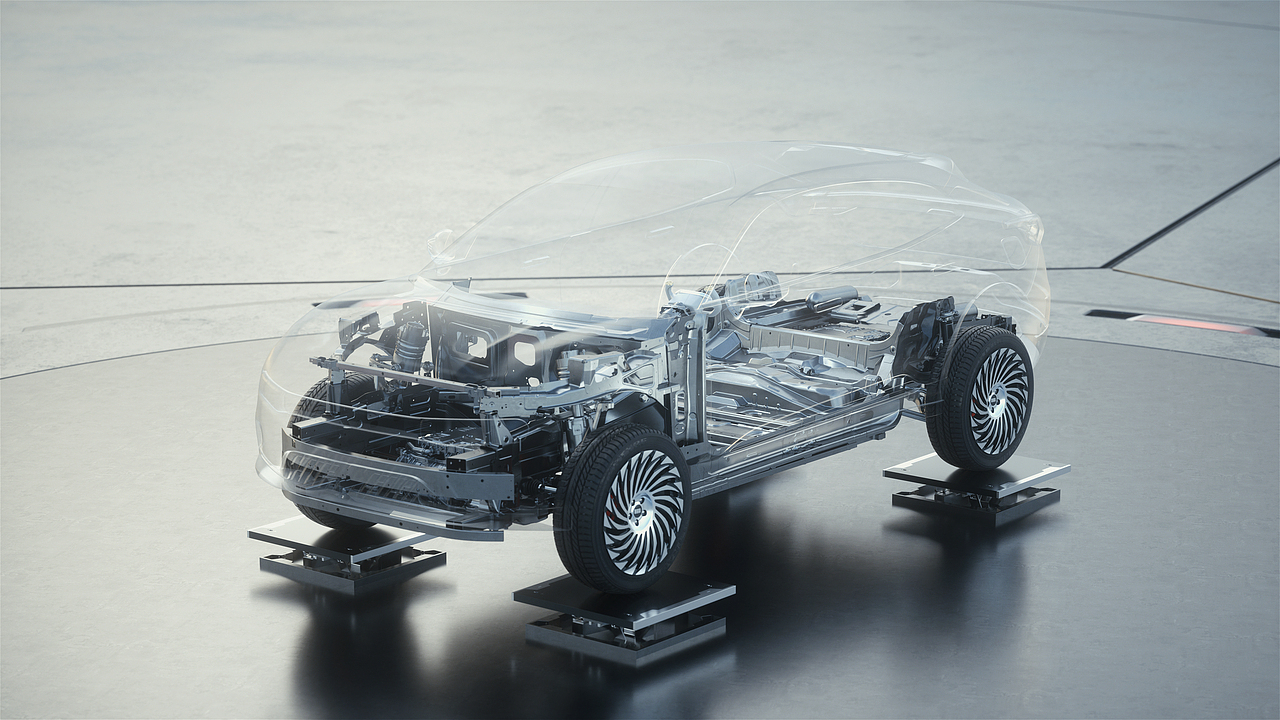 吉利北京车展概念底盘