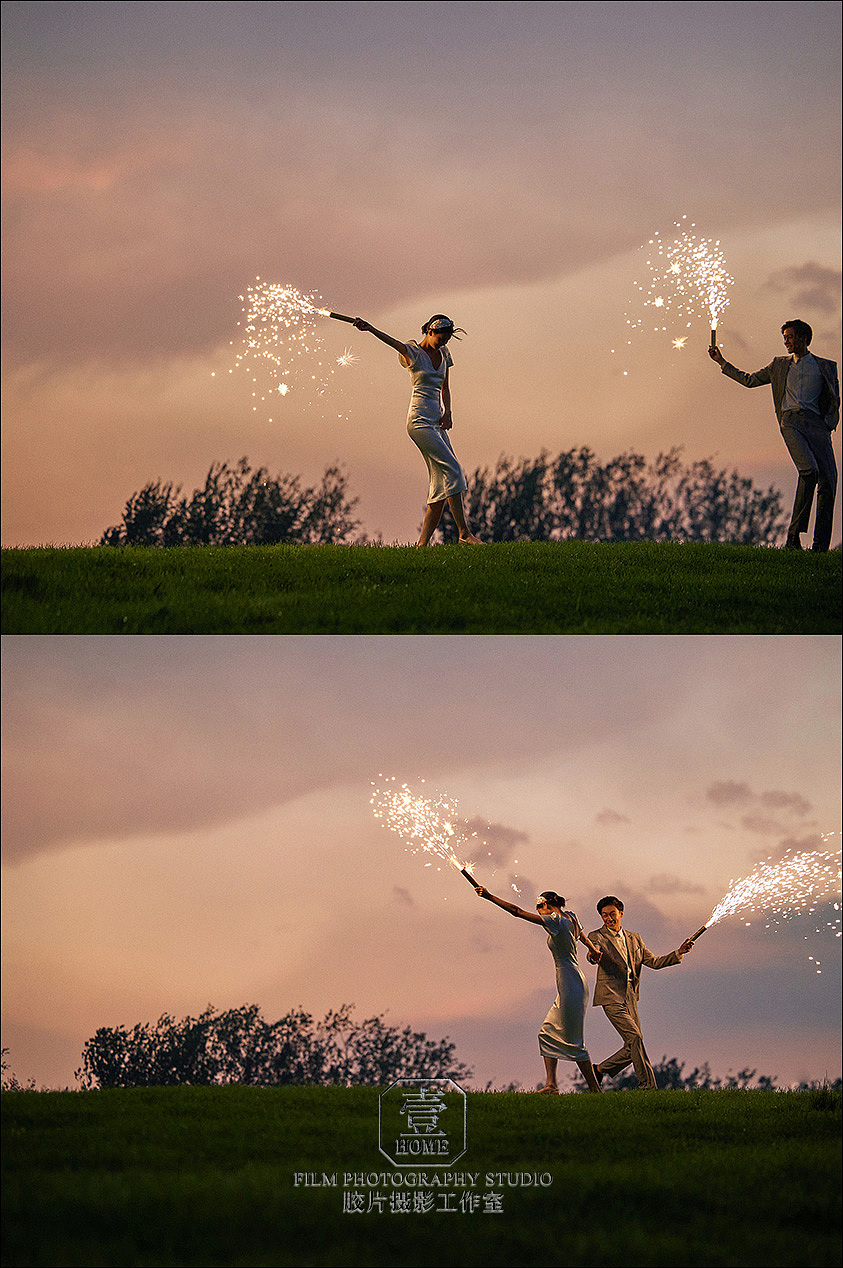 《爱乐之城》同款婚纱照,高级文艺!