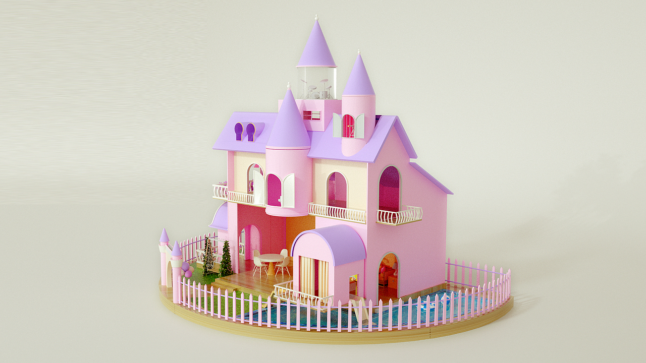 C4D建模练习（图ZMzAxODM2NDY0） - 展陈设计 - 站酷设计师雪儿WXJ原创素材 - 站酷ZCOOL