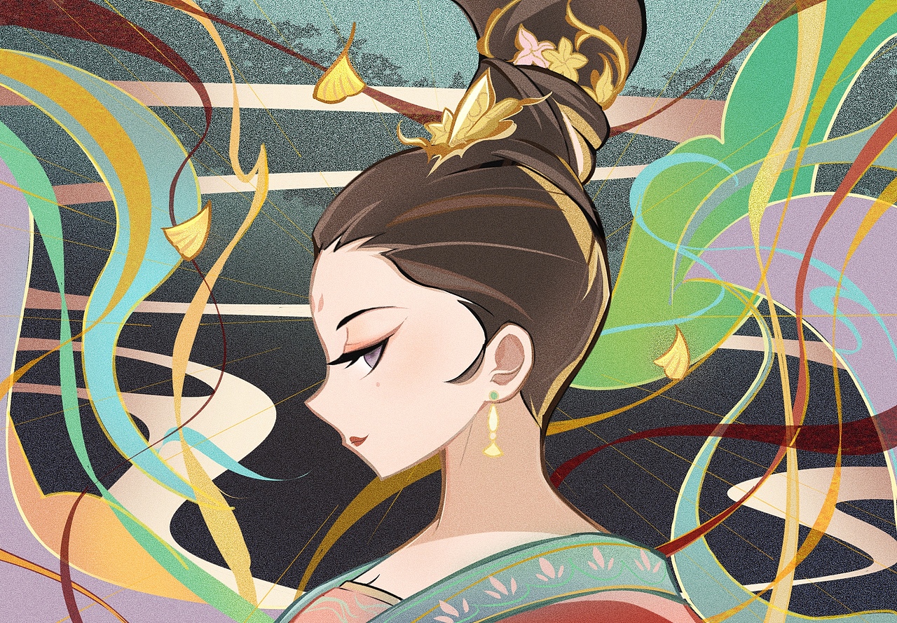 毕设二维原创画短片《忆.长安》及原创插画，周边衍生（图ZMzUwNzE4Nzc2） - 动画片 - 站酷设计师xiu秀原创素材 - 站酷ZCOOL