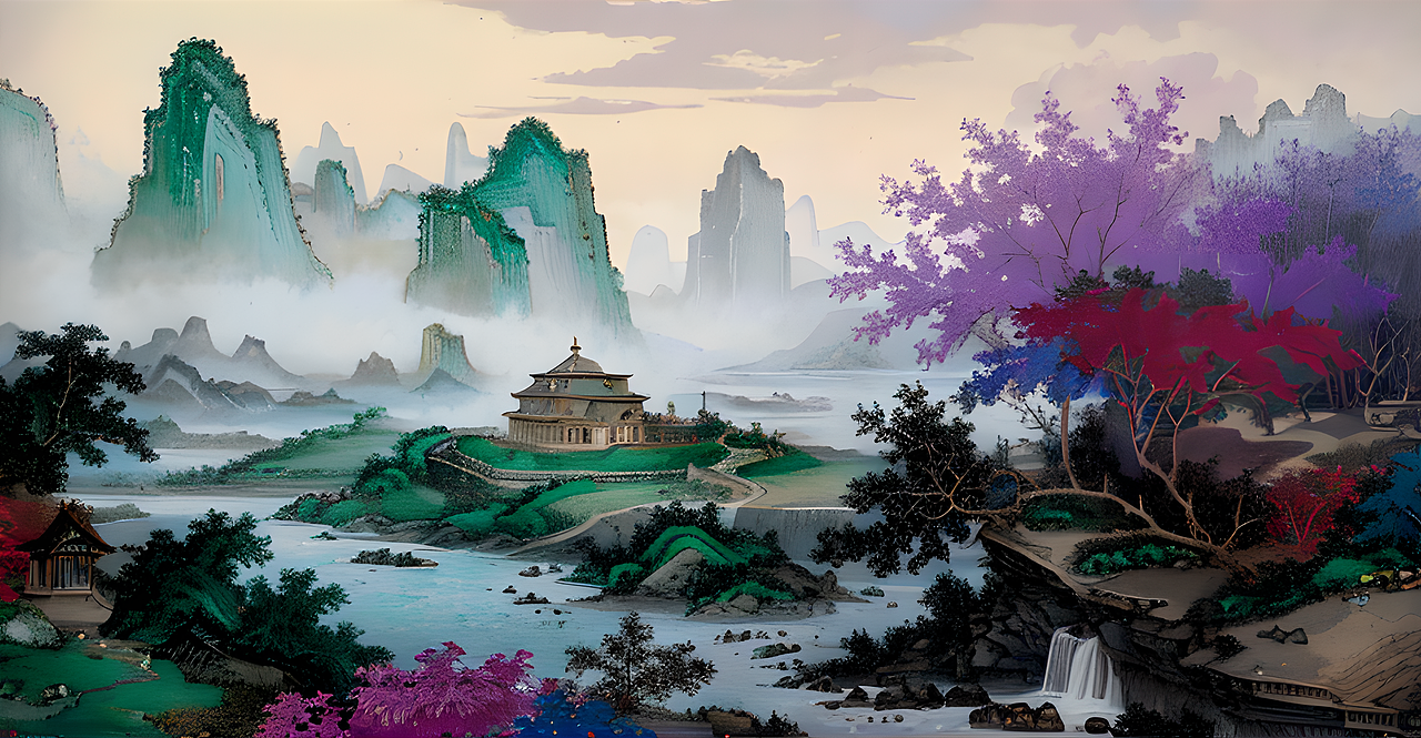 还是中国画漂亮