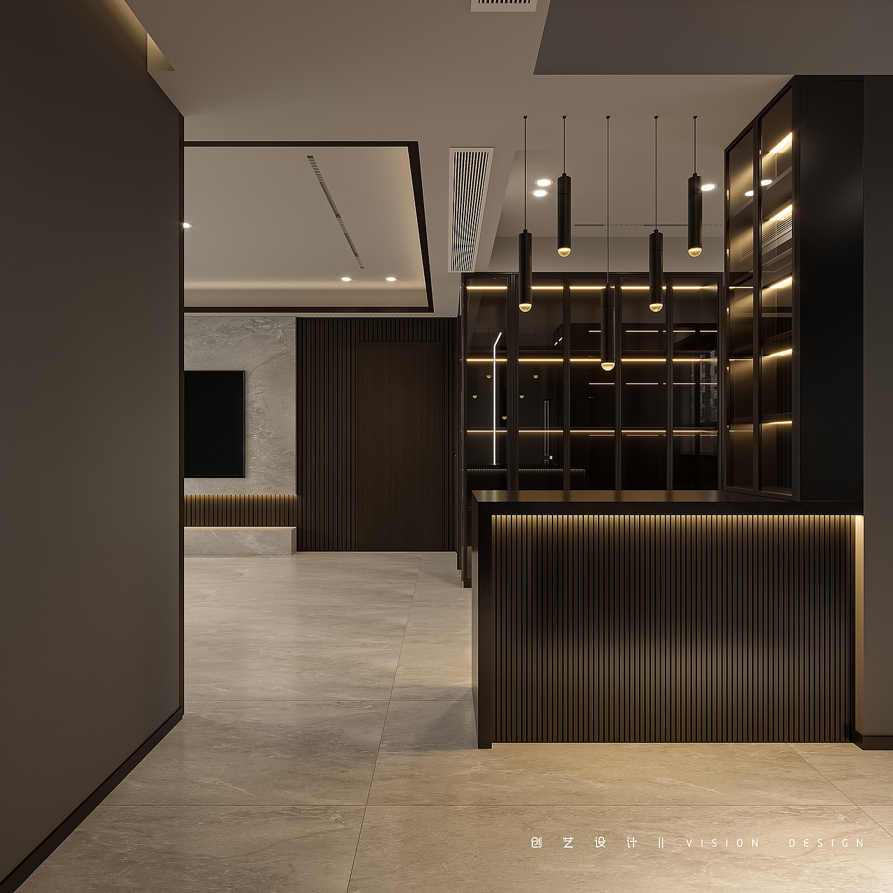 现代极简|110㎡高质感大平层住宅