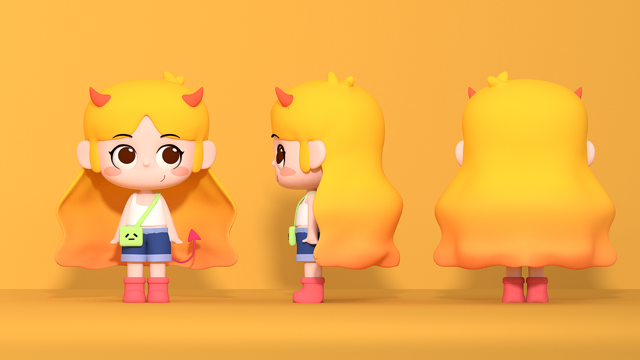 IP建模练习作品