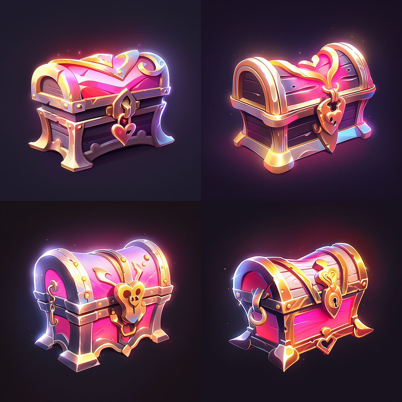 AIGC/游戏图标/欧美写实