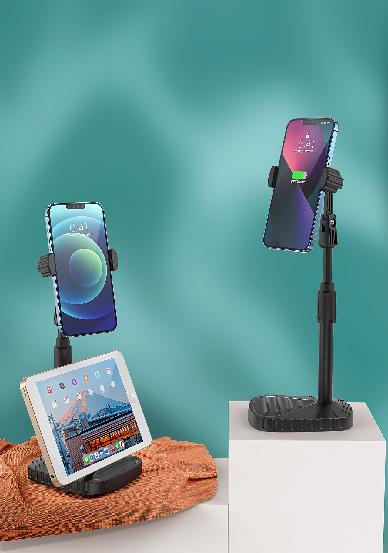 产品渲染--手机支架