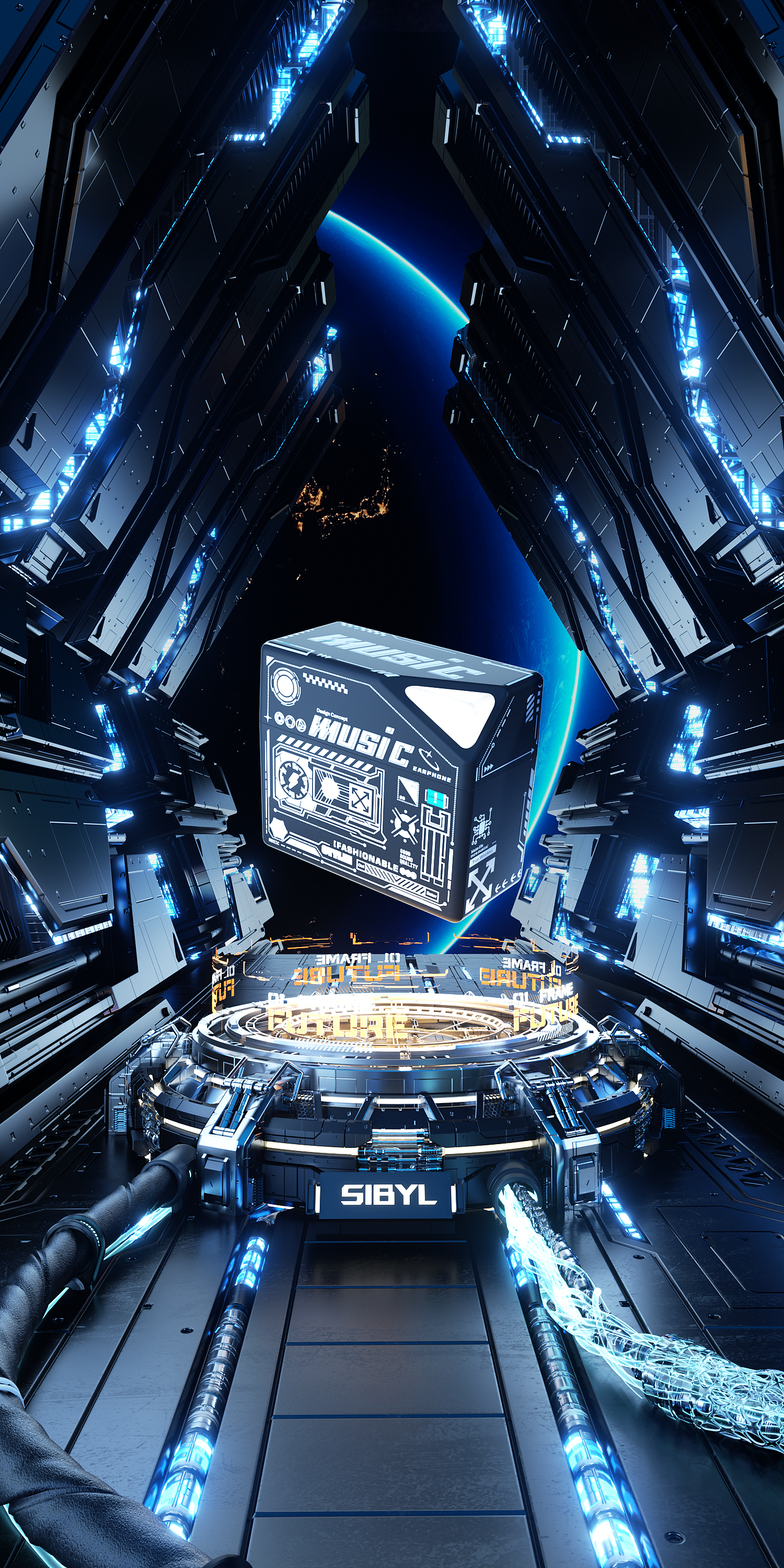 C4D-产品渲染《耳机》（图ZMzYyNDIyODYw） - 产品 - 站酷设计师待兼诗歌剧原创素材 - 站酷ZCOOL