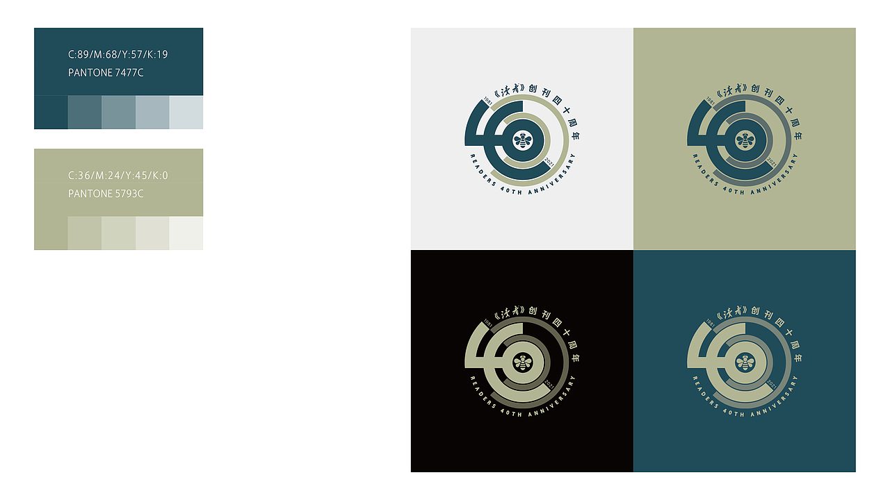 读者四十周年LOGO提案