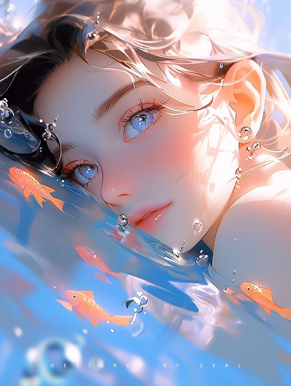 一组生动灵性AI创作欣赏