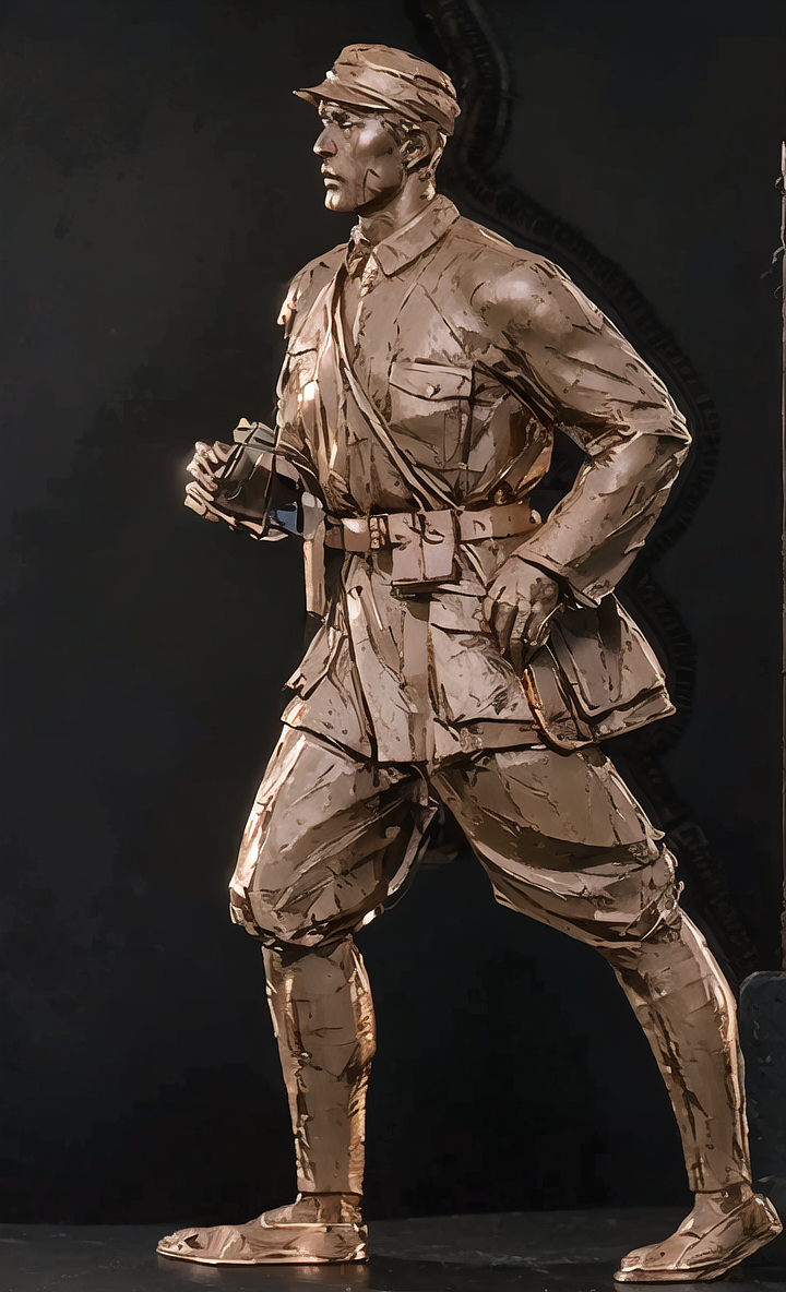 照片转雕塑效果图（图ZMzYzODI2OTg0） - 其他平面 - 站酷设计师第七设计工作室原创素材 - 站酷ZCOOL