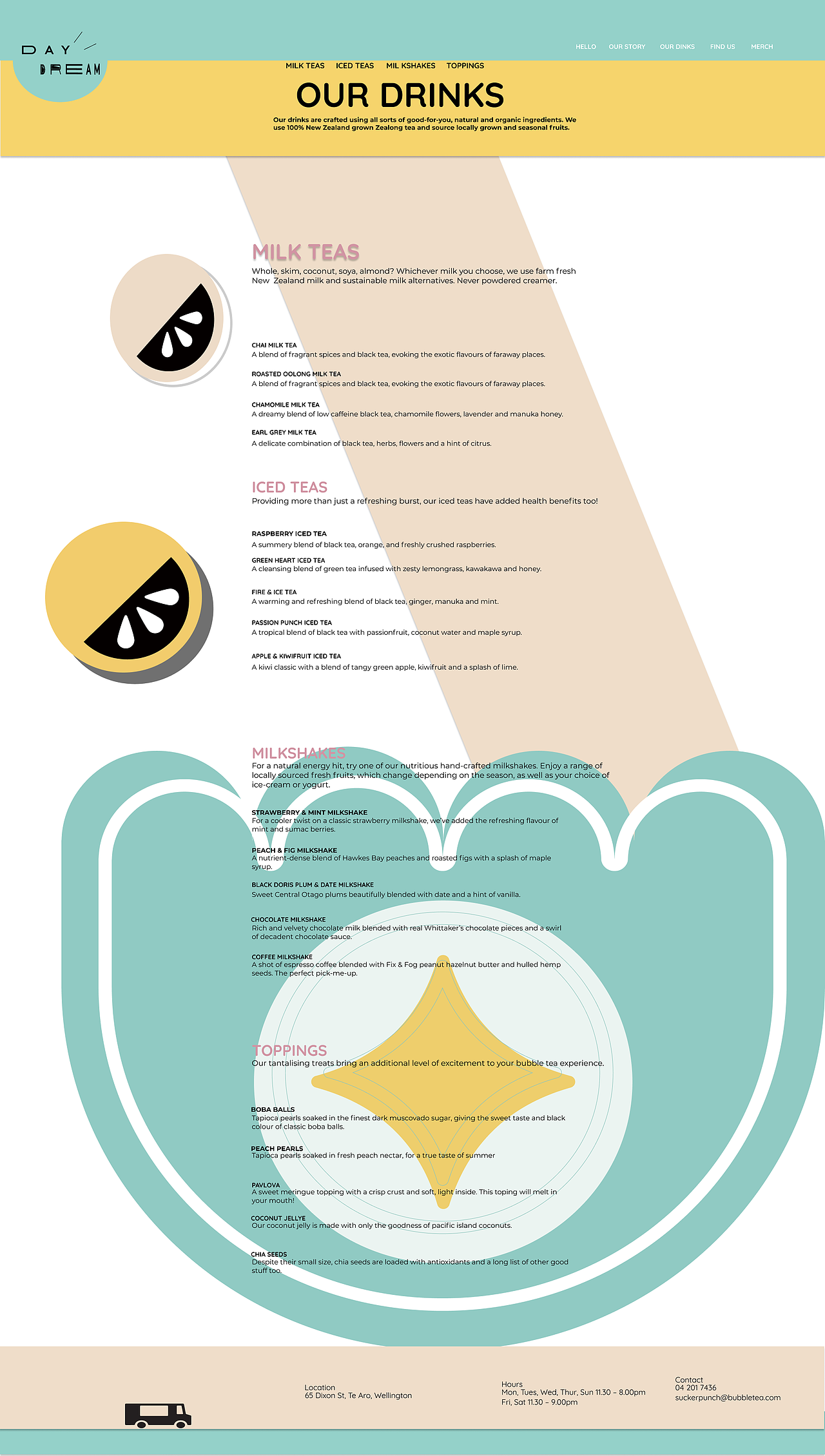 泡泡茶网页设计