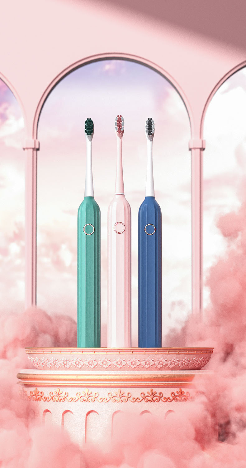 【c4d】电动牙刷渲染