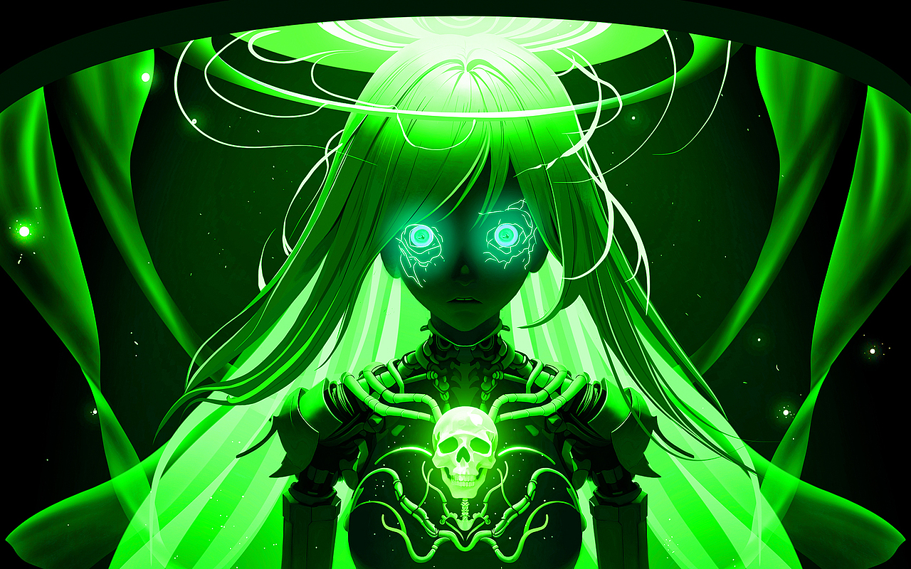 骸骨的另一个灵魂01（图ZMzYxMjcwNTky） - 艺术插画 - 站酷设计师Lium01原创素材 - 站酷ZCOOL