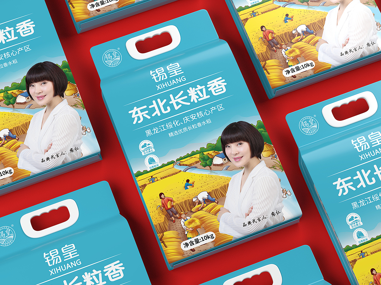 代言大米~粮食品牌策划