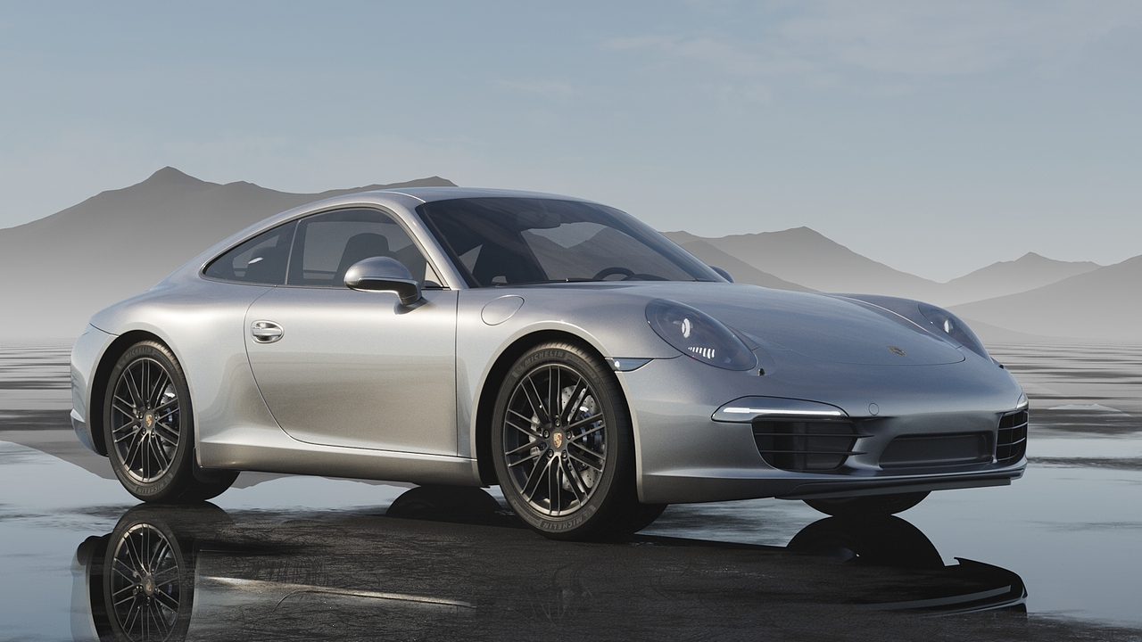 保时捷渲染练习