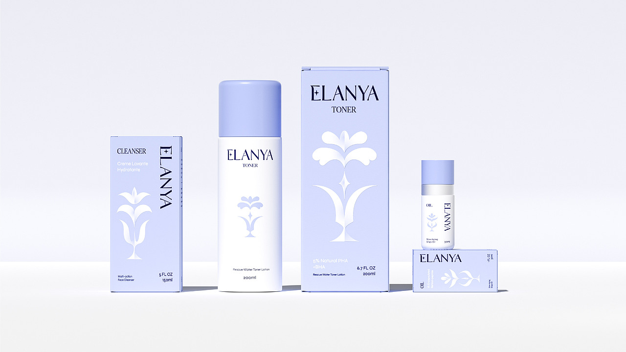 ELANYA依兰亚丨美妆品牌包装全案(图ZMzM3ODA0NjY0) - 包装 - 站酷设计师乌冬猫原创素材 - 站酷ZCOOL