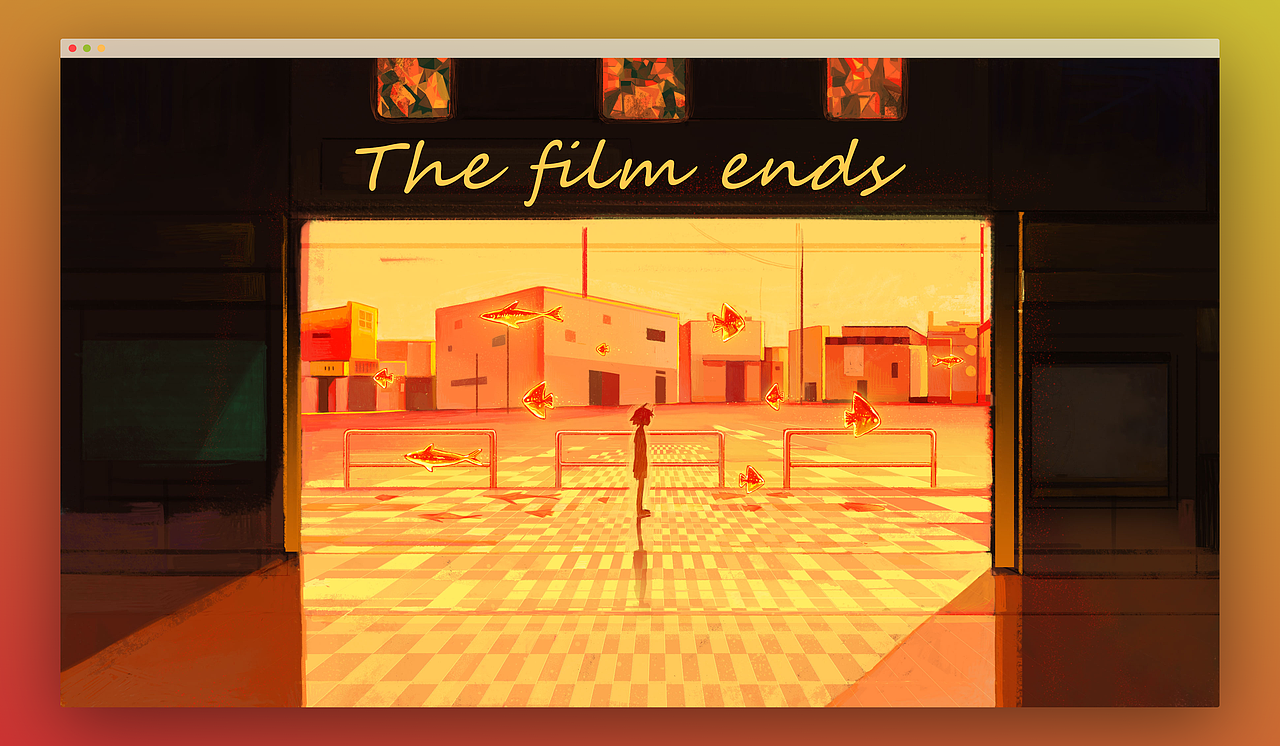 电影落幕/The film ends（图ZMzI2NTE5MTQ0） - 创作习作 - 站酷设计师透明塑料袋原创素材 - 站酷ZCOOL