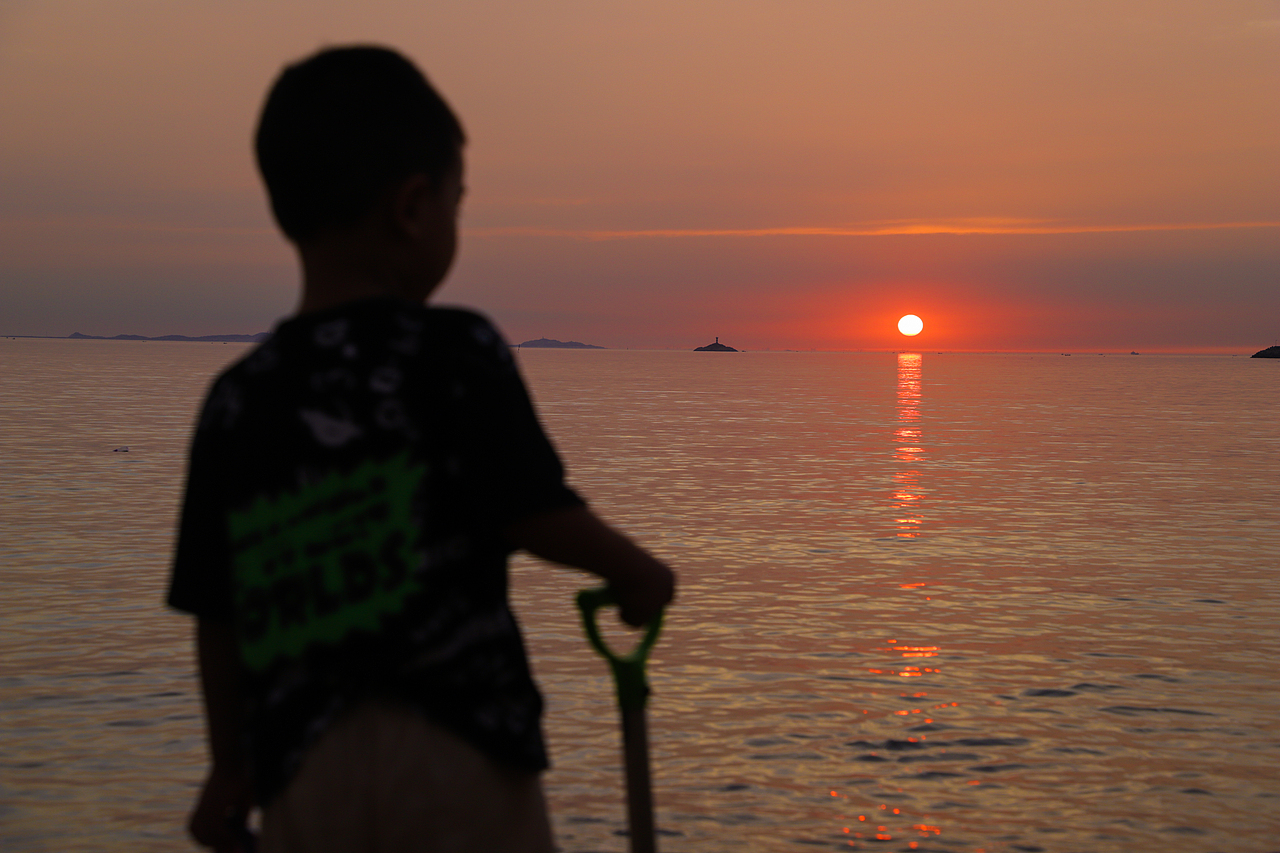 泉州醉东极——小岞惠女林场后海金沙滩日出