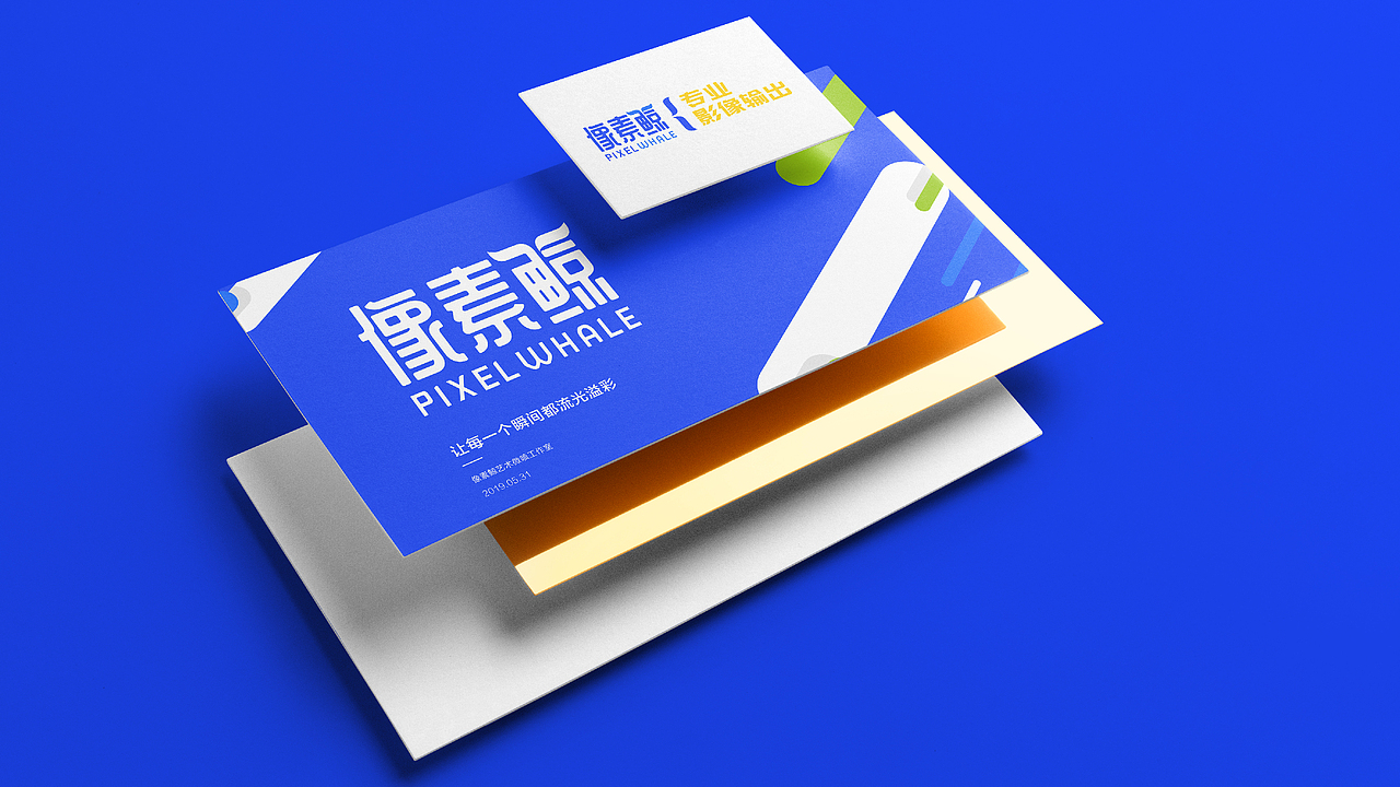 像素鲸艺术微喷品牌LOGO设计|工作室打印LOGO VI设计