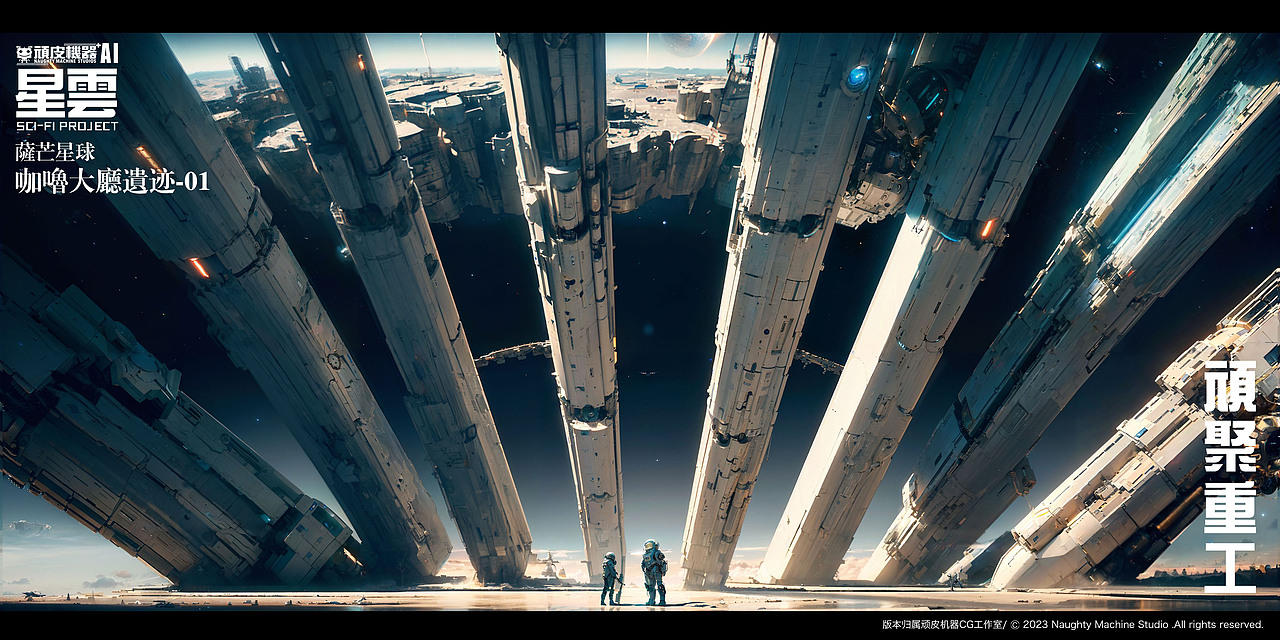 《星雲》系列-AI 科幻元宇宙世界观设定-萨芒星球