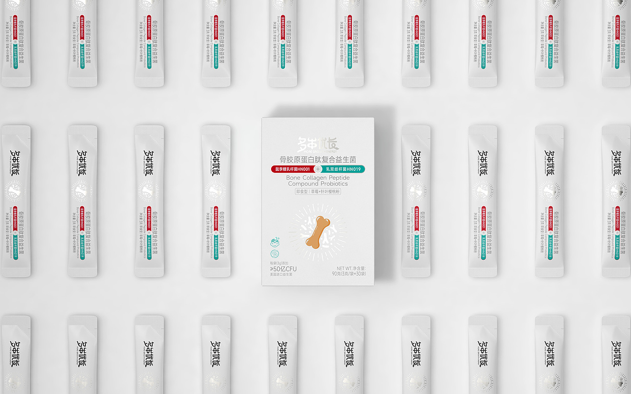 多牛优长 | 益生菌包装设计