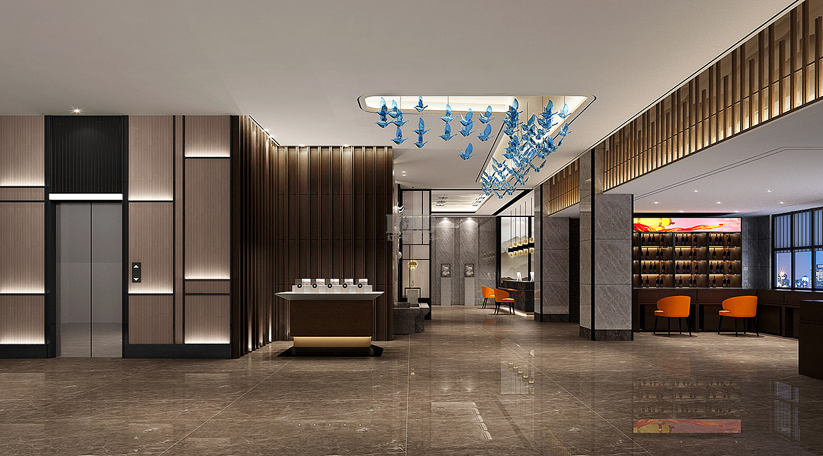 雅安泷湾国际大酒店-重庆精品酒店设计公司-红专设计
