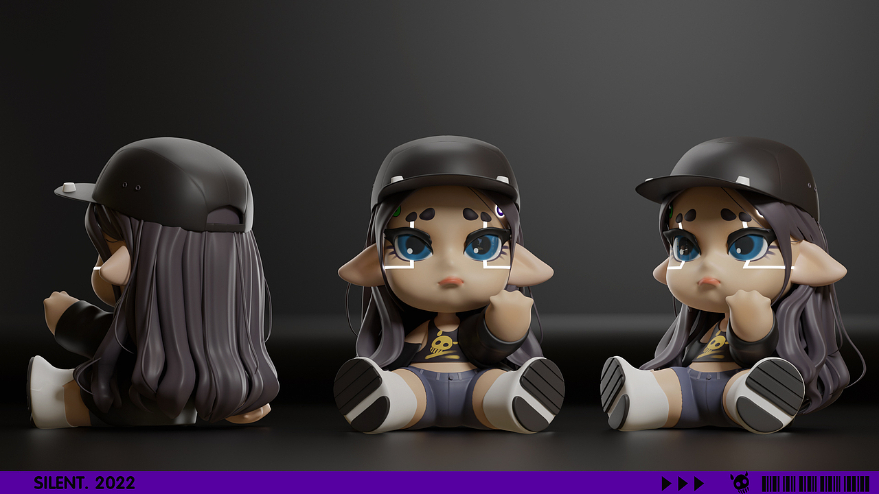 个人原创IP FC-LEAIA潮玩