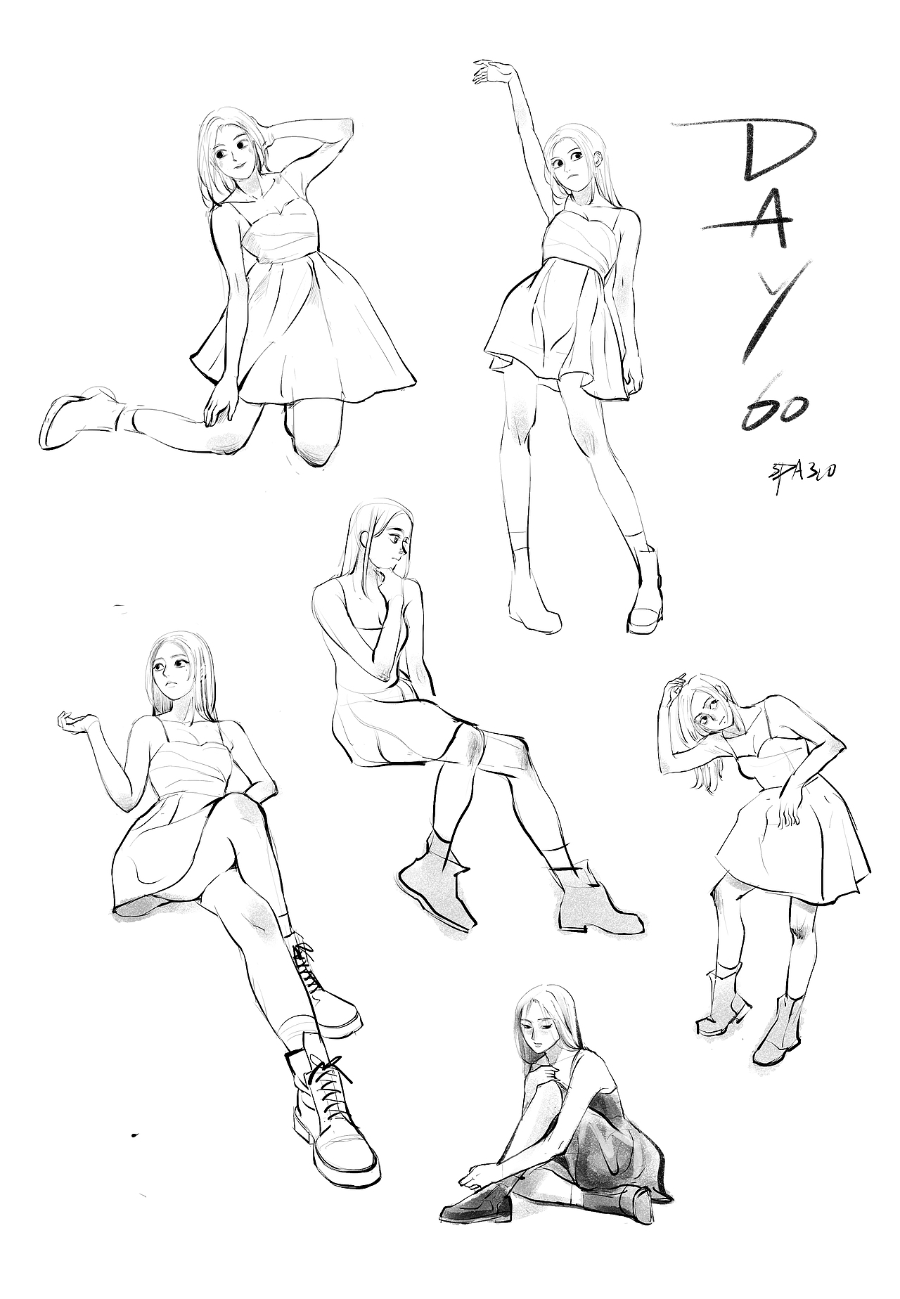 #速寫60天挑戰(zhàn)賽# @速寫班長 day60（圖ZMjk5MzQzODY4） - 創(chuàng)作習(xí)作 - 站酷設(shè)計師spa_310原創(chuàng)素材 - 站酷ZCOOL