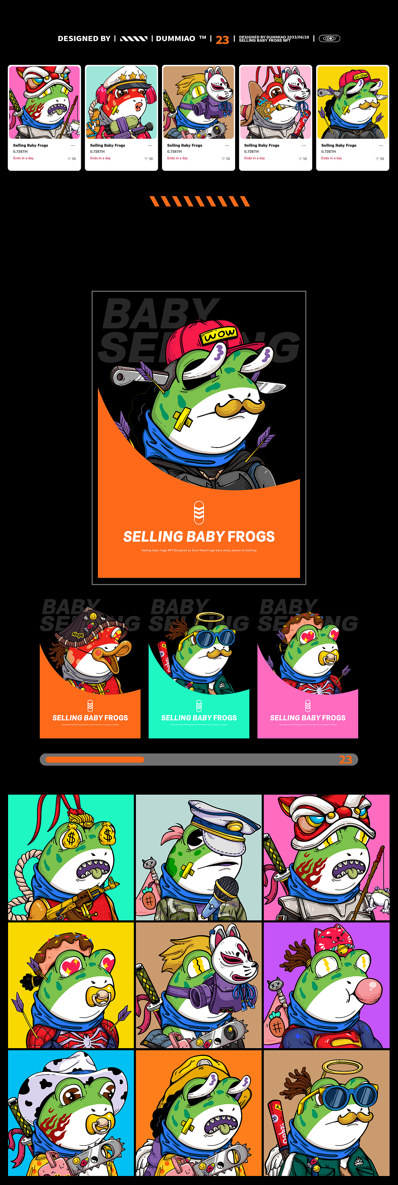 SELLING BABY FROGS #NFT#