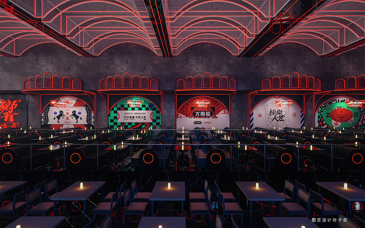 特色酒吧装修设计，打造一种新型的娱乐场所！（图ZMzQ1MjU1MzEy） - 商业空间设计 - 站酷设计师子茹设计原创素材 - 站酷ZCOOL