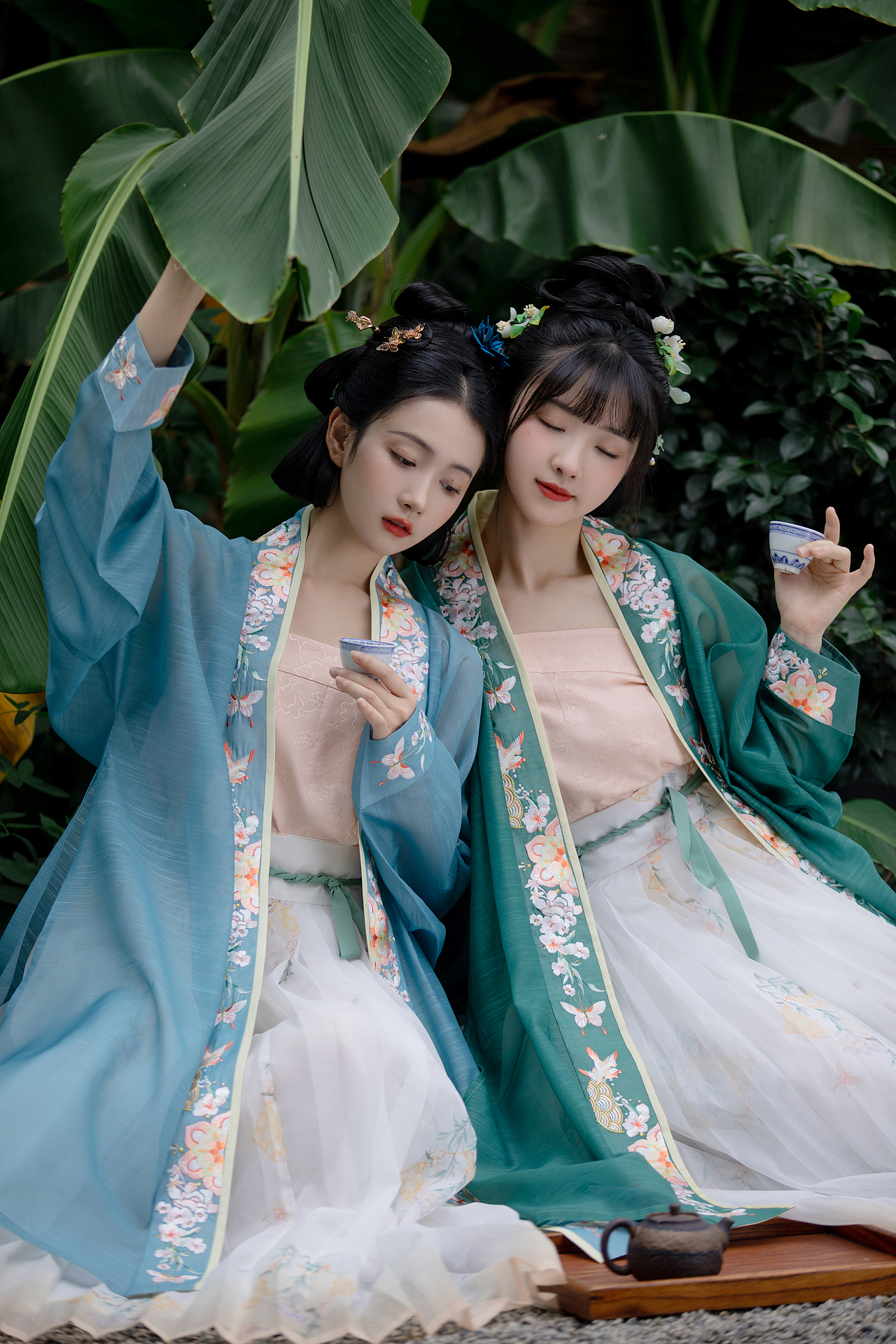 汉服设计 | 清欢客 【闲亭】（图ZMzE0MjQwMjgw） - 传统/民族服饰 - 站酷设计师清欢客原创素材 - 站酷ZCOOL