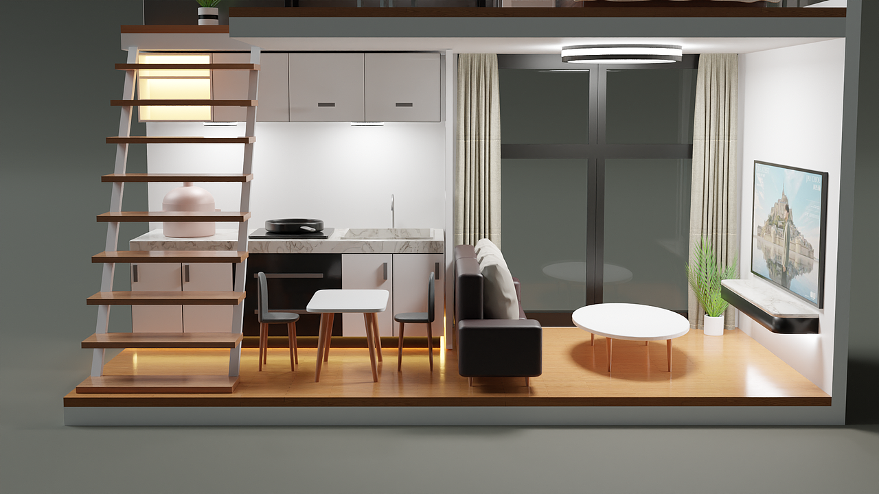 房子内部（图ZMzEzNjIxNzg0） - 建筑/空间 - 站酷设计师FU日月明原创素材 - 站酷ZCOOL