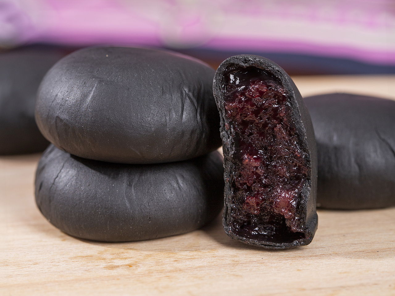 有间|宝芝林五黑桑葚紫米饼